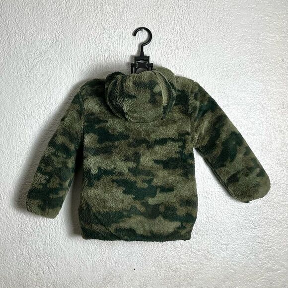 Eddie Bauer Kids Deer Harbor Reversible Hooded Jacket Size XS 5/6 - Picture 4 of 11